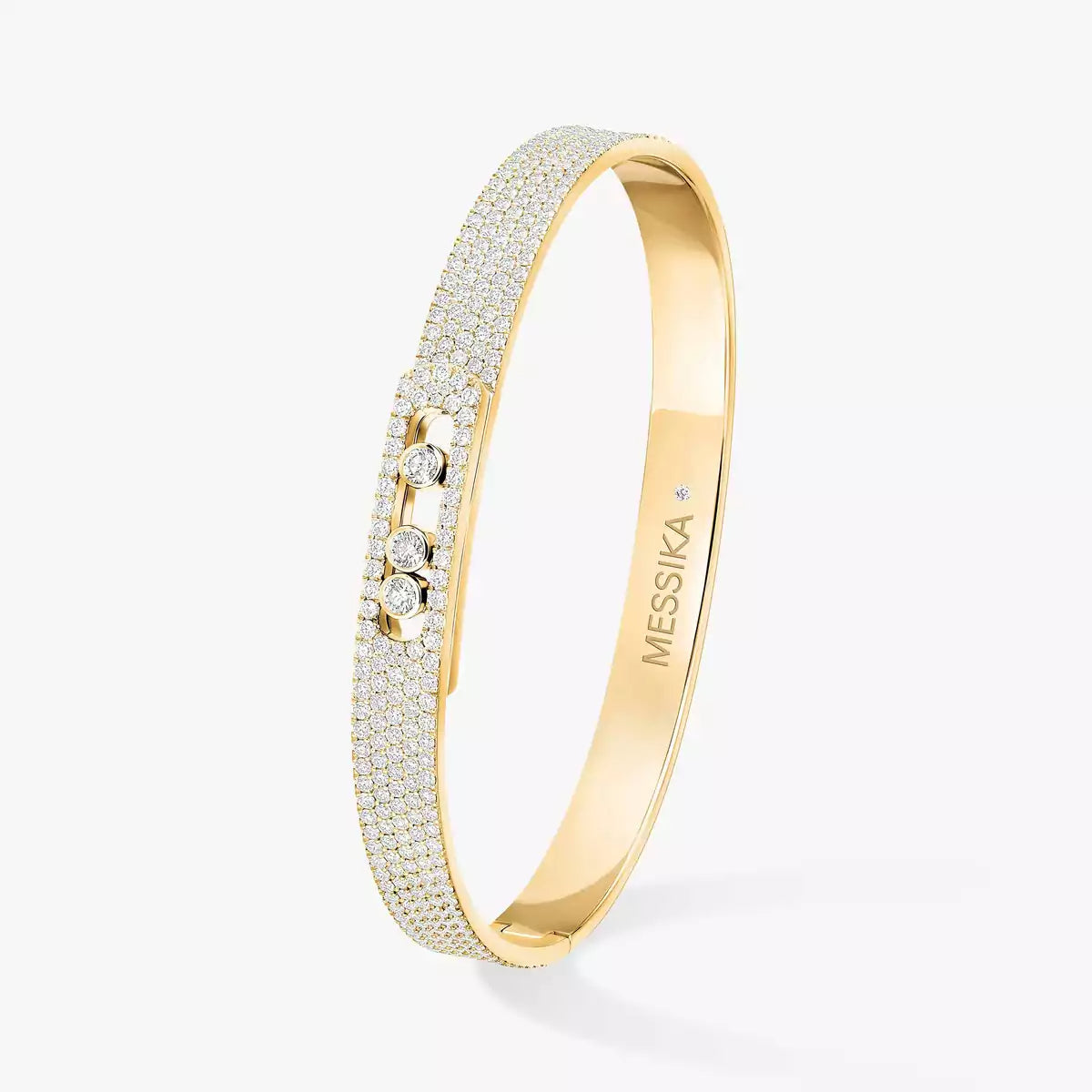 [ORA]Move Noa Full Pav¨¦ Diamond Bangle Bracelet