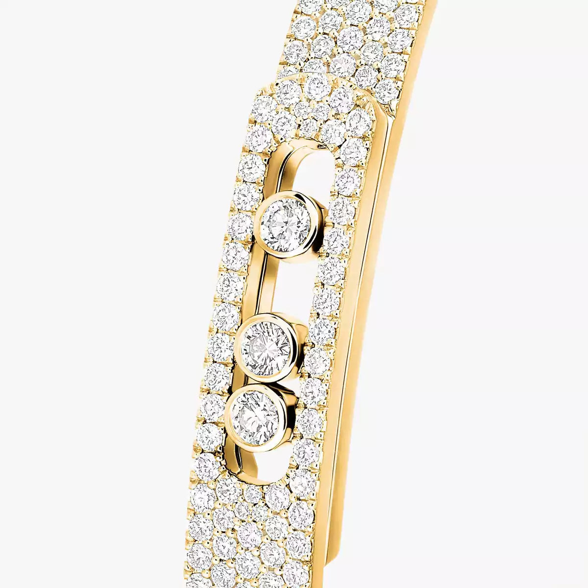 [ORA]Move Noa Full Pav¨¦ Diamond Bangle Bracelet