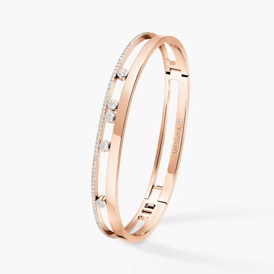 [ORA]Move Romane Diamond Bangle Bracelet