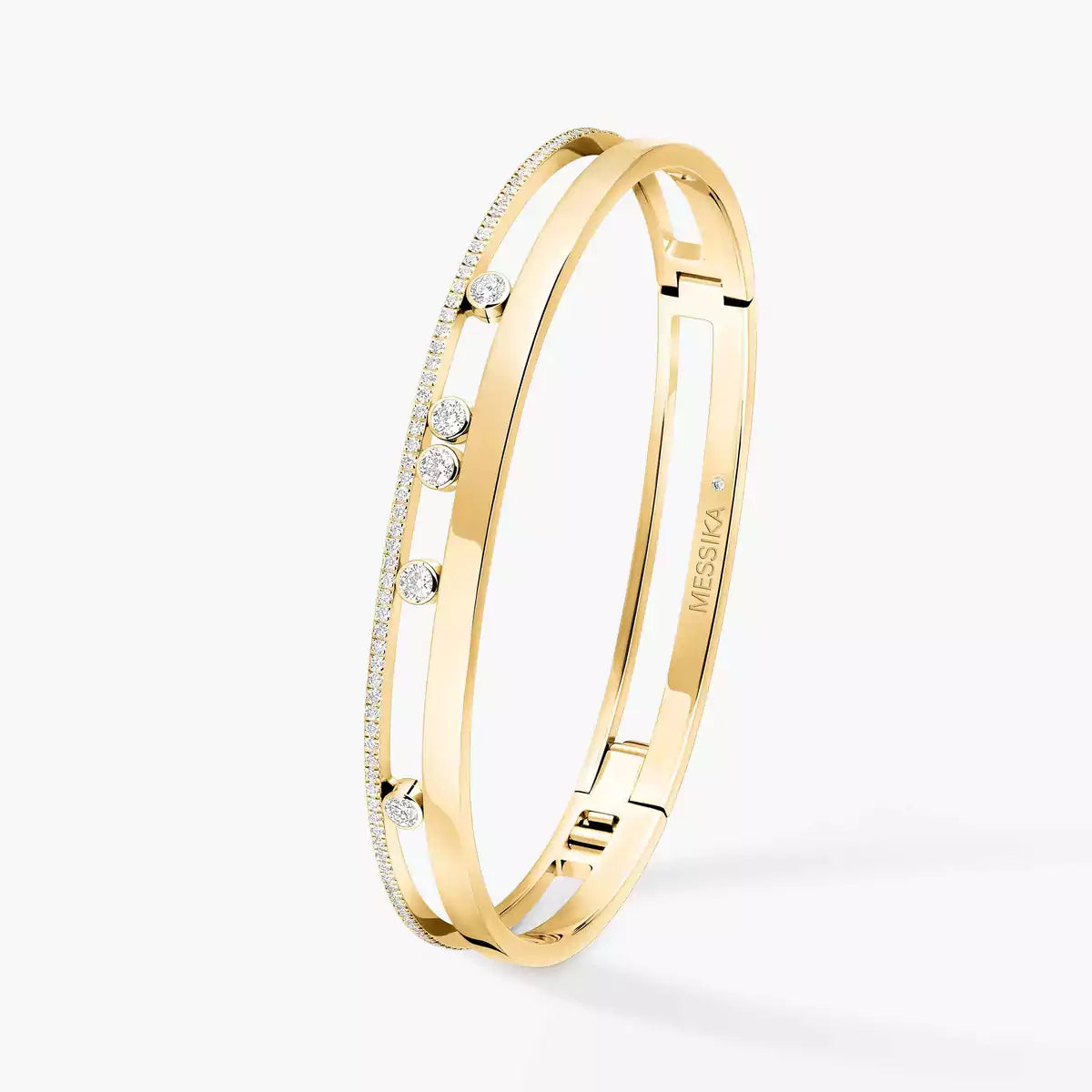 [ORA]Move Romane Diamond Bangle Bracelet