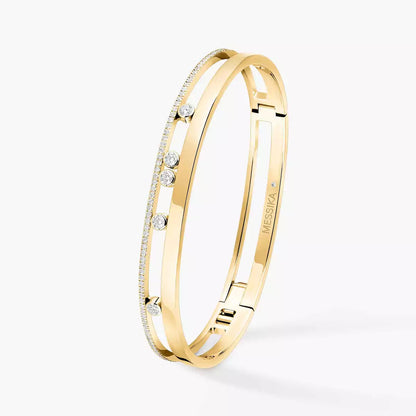 [ORA]Move Romane Diamond Bangle Bracelet