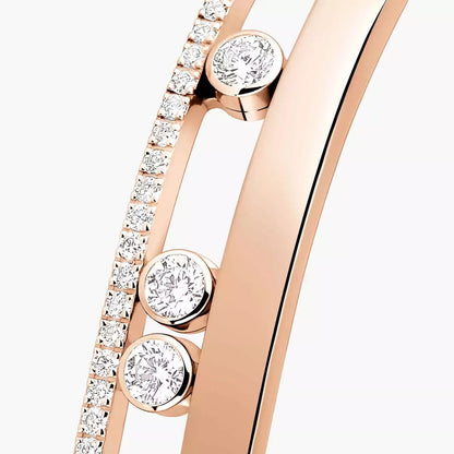 [ORA]Move Romane Diamond Bangle Bracelet