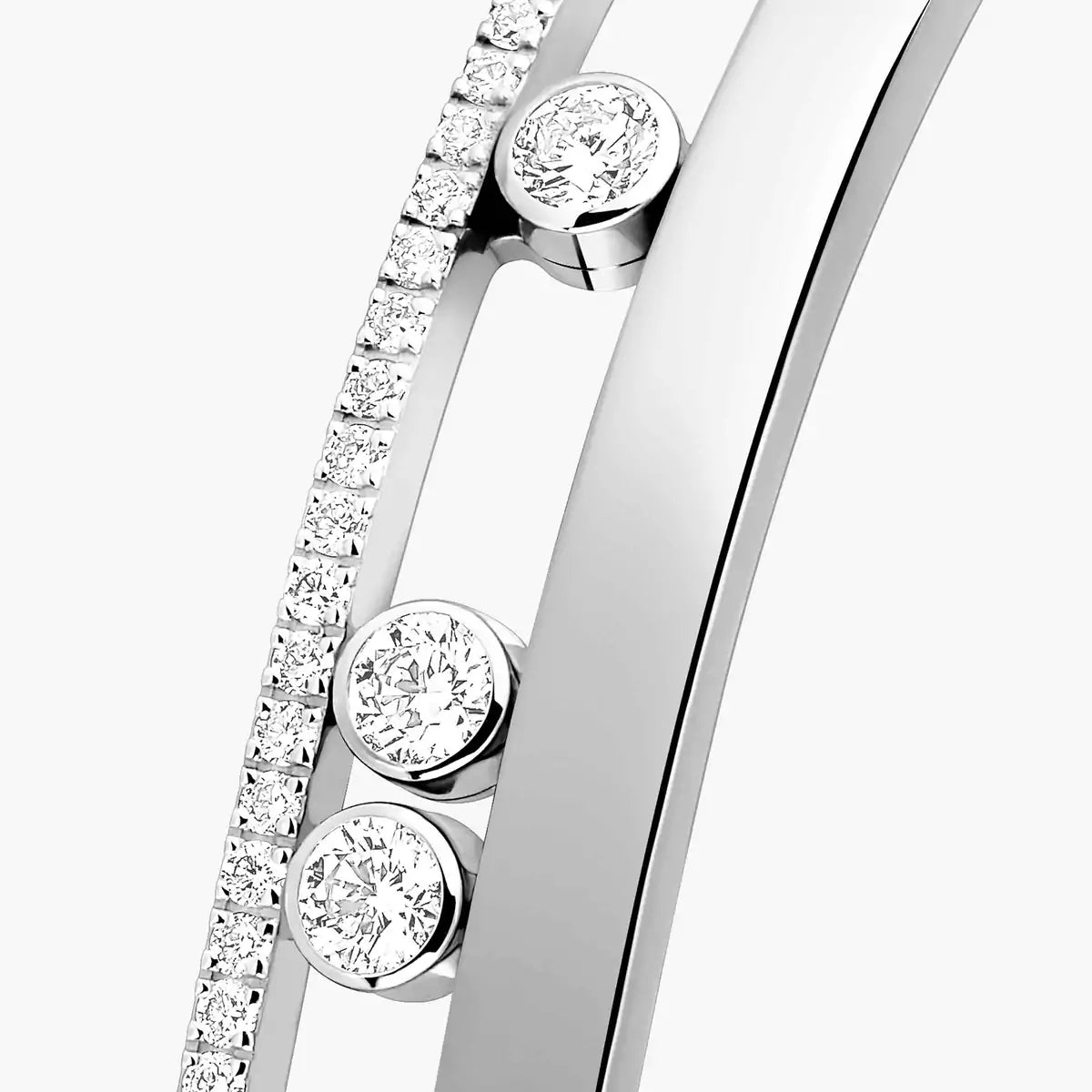 [ORA]Move Romane Diamond Bangle Bracelet