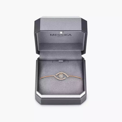 [ORA]Lucky Eye Pave-Set Diamond Bracelet