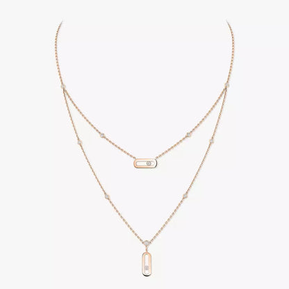 [ORA] Move Uno Diamond Necklace