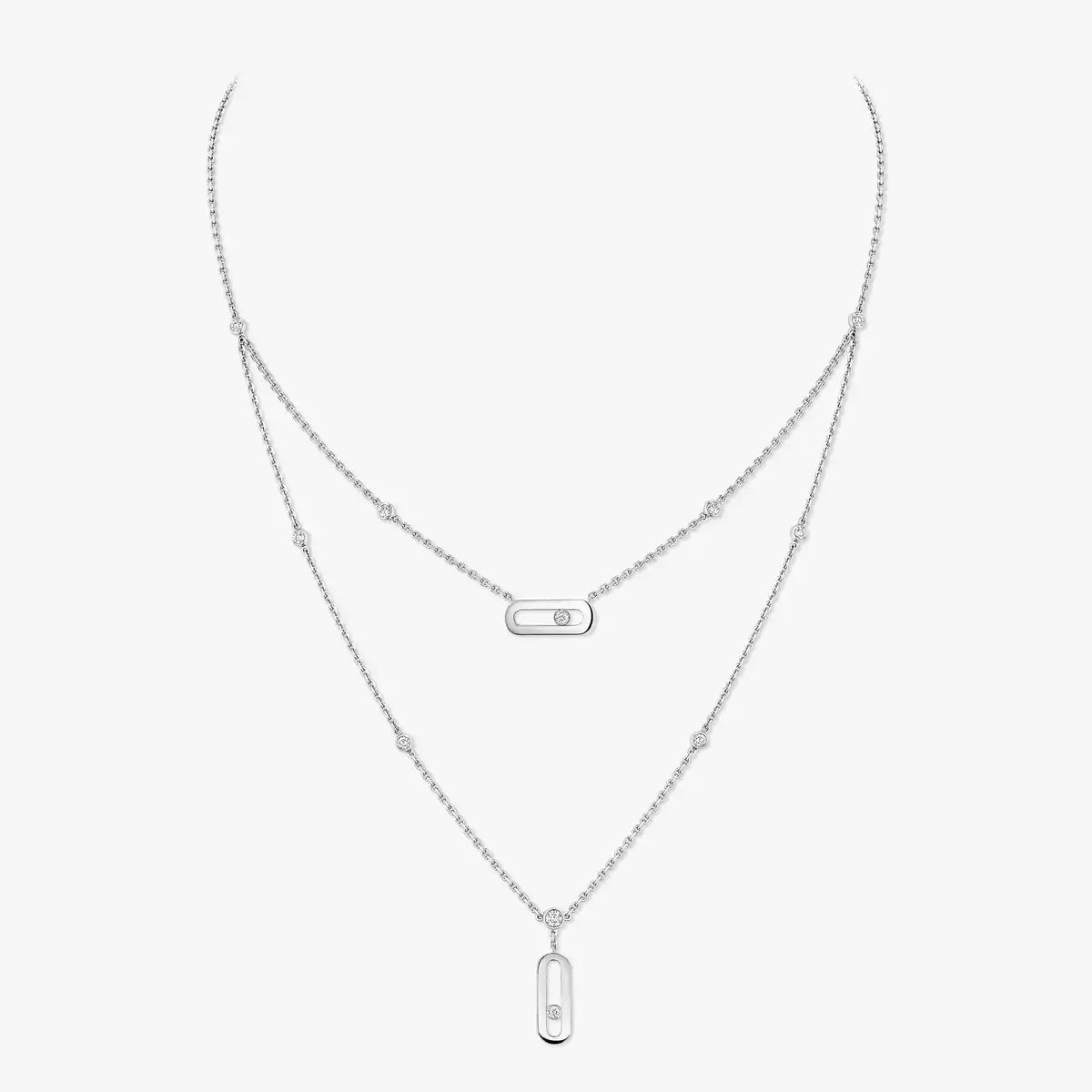 [ORA] Move Uno Diamond Necklace