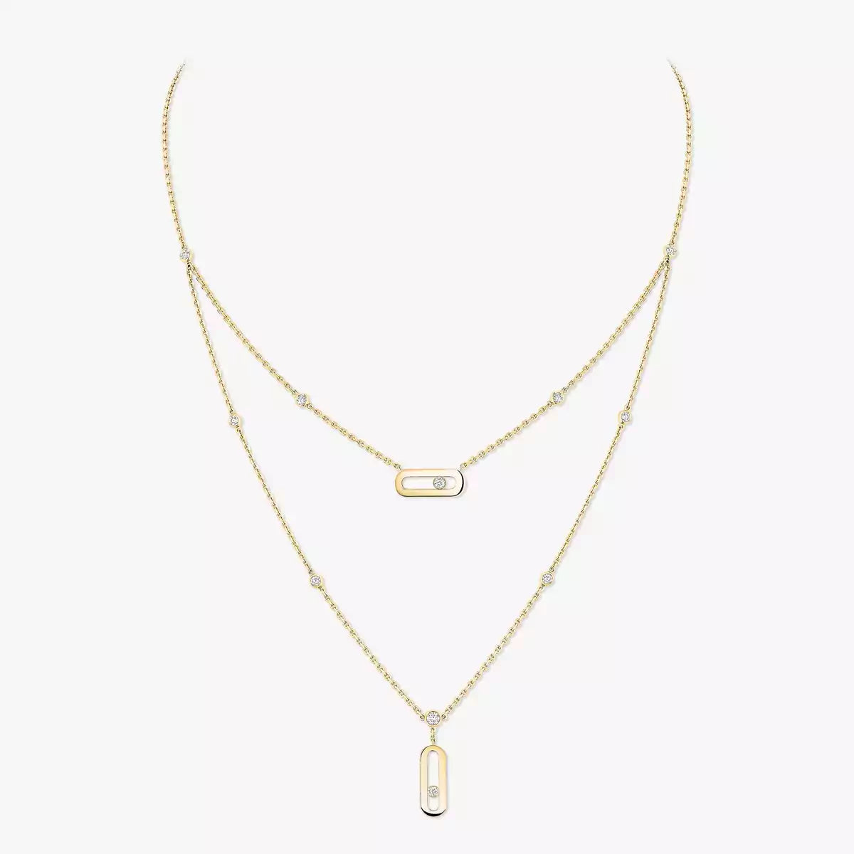 [ORA] Move Uno Diamond Necklace