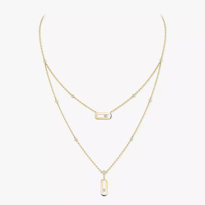 [ORA] Move Uno Diamond Necklace