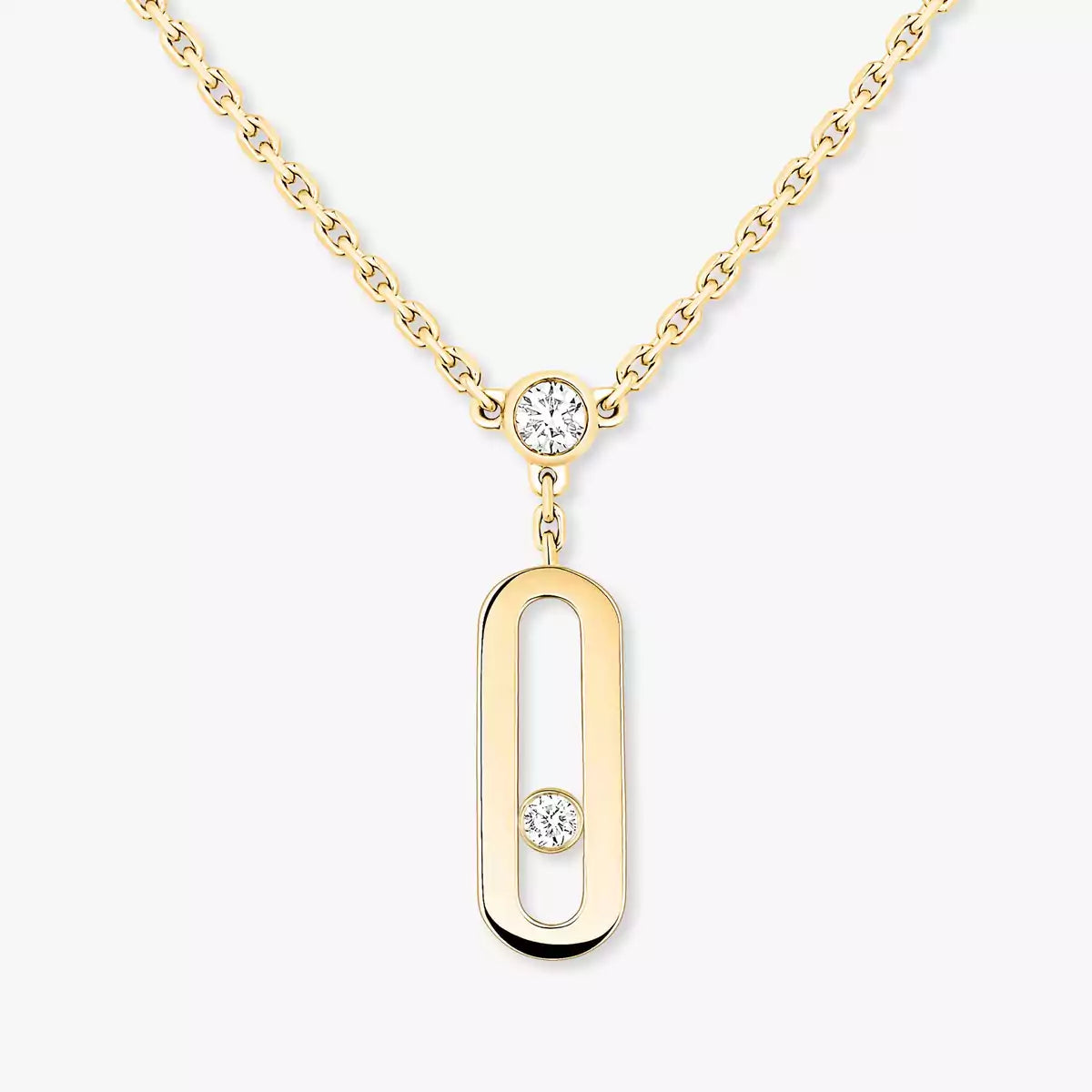 [ORA] Move Uno Diamond Necklace