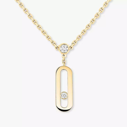 [ORA] Move Uno Diamond Necklace