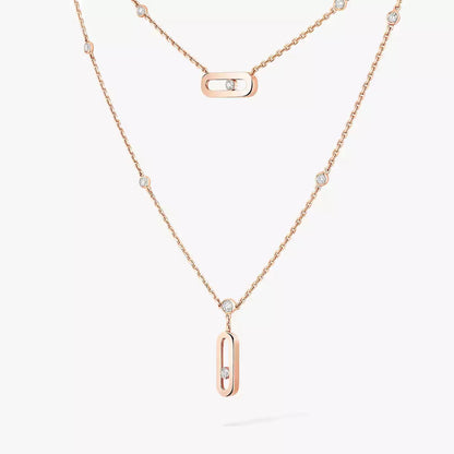 [ORA] Move Uno Diamond Necklace