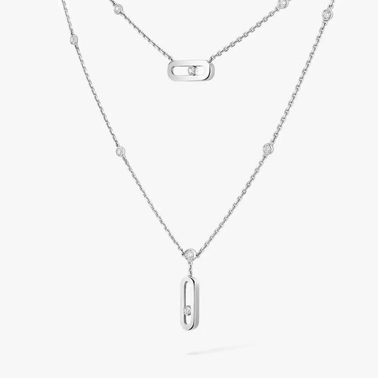 [ORA] Move Uno Diamond Necklace
