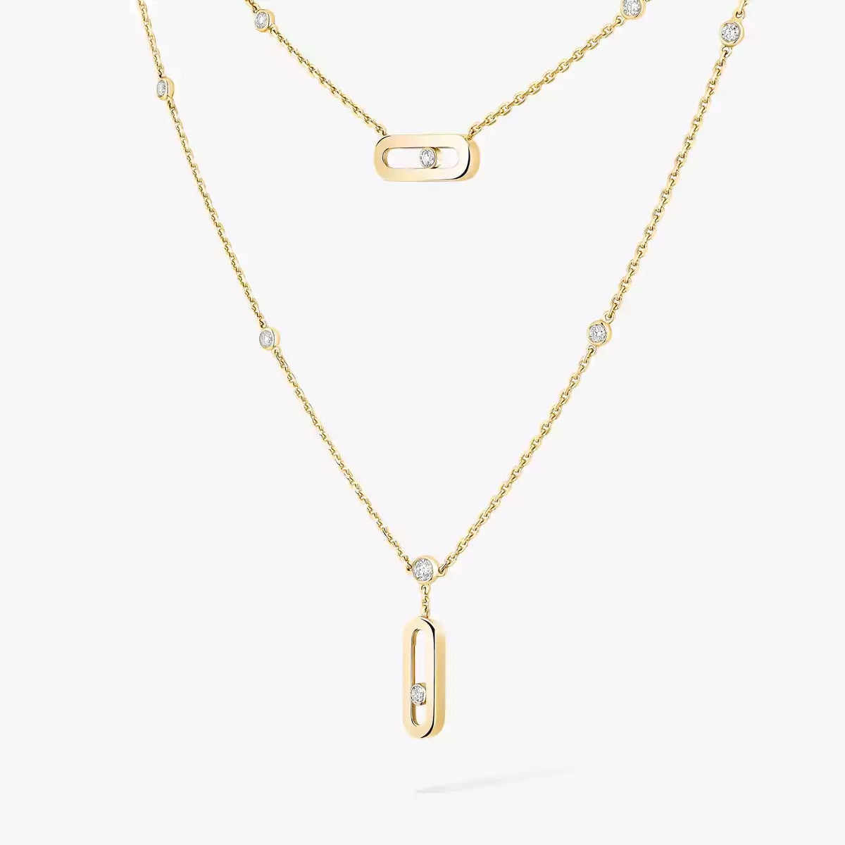 [ORA] Move Uno Diamond Necklace
