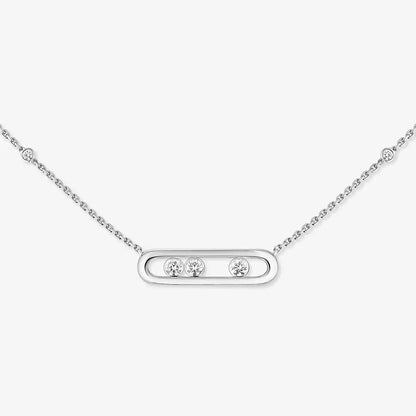 [ORA] Baby Move Gold Diamond Necklace