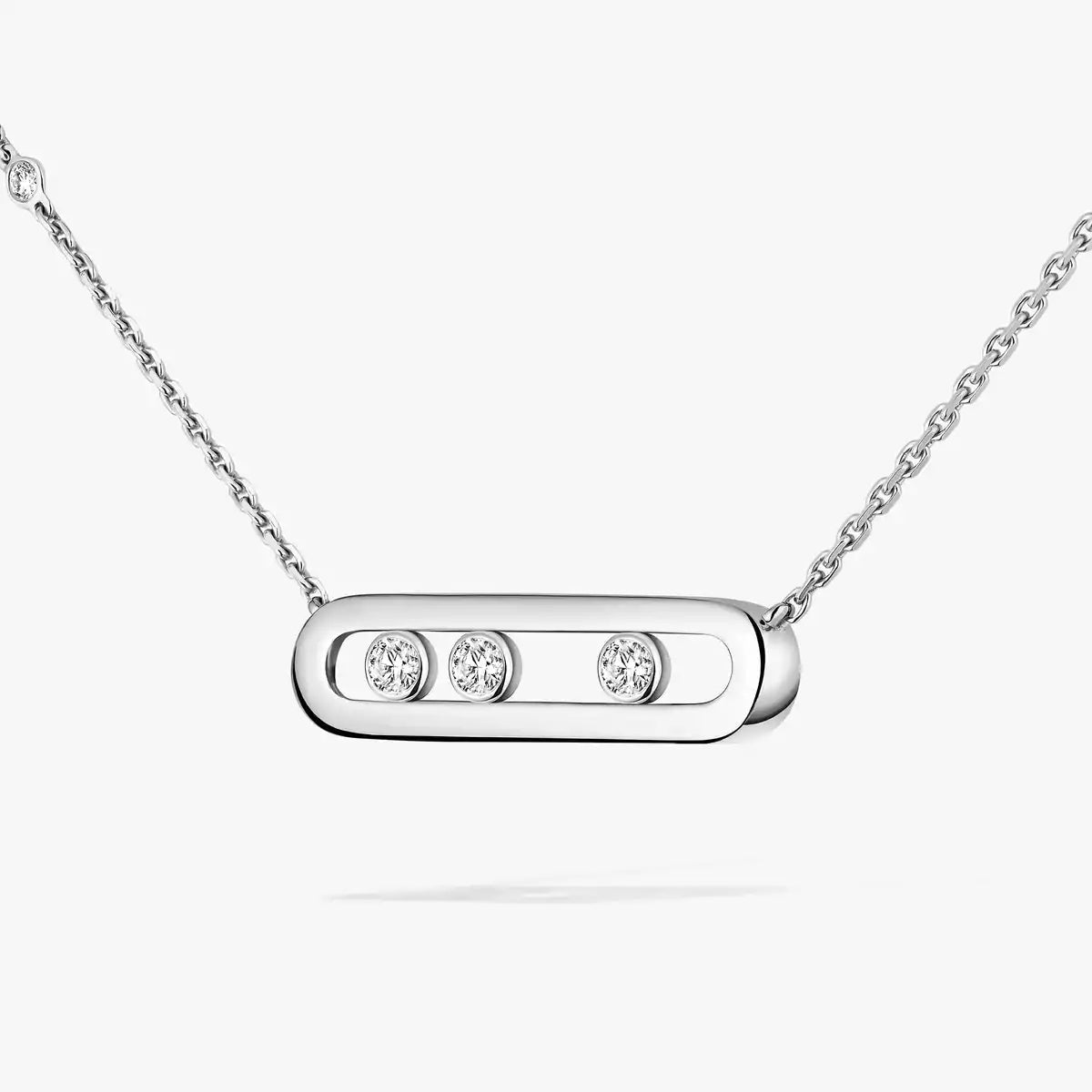 [ORA] Baby Move Gold Diamond Necklace