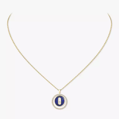 [ORA]Lucky Move Diamond Necklace in Rose Gold and White Mother-of-Pearl