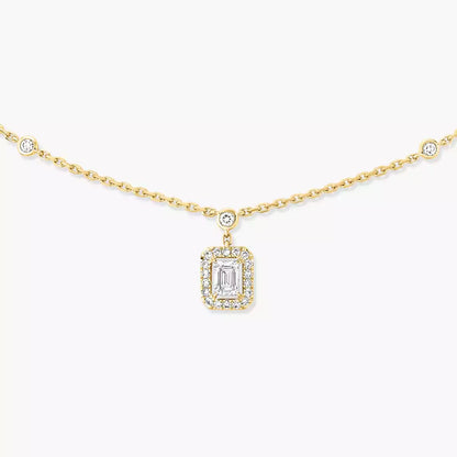 [ORA]My Twin Diamond Necklace in Silver