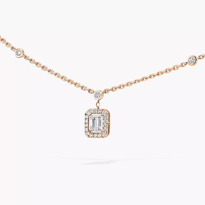 [ORA]My Twin Diamond Necklace in Silver