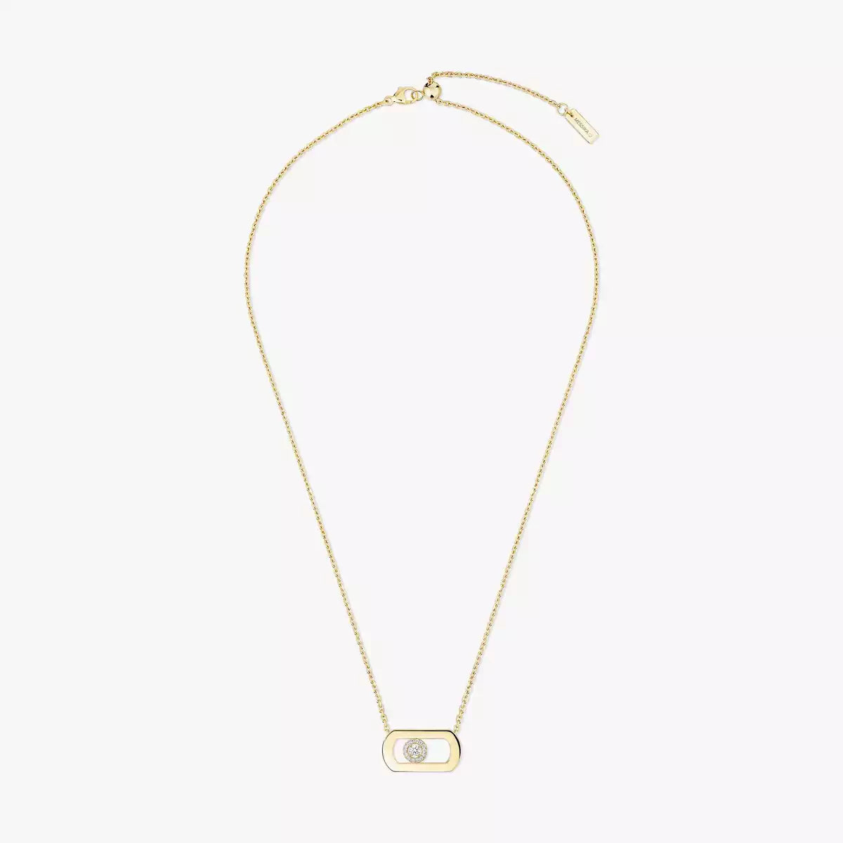 [ORA]So Move Diamond Necklace in Gold