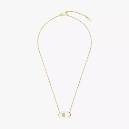 [ORA]So Move Diamond Necklace in Gold