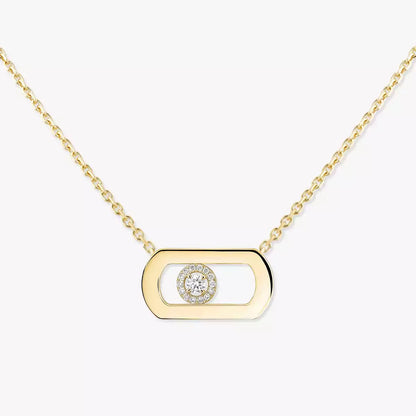 [ORA]So Move Diamond Necklace in Gold