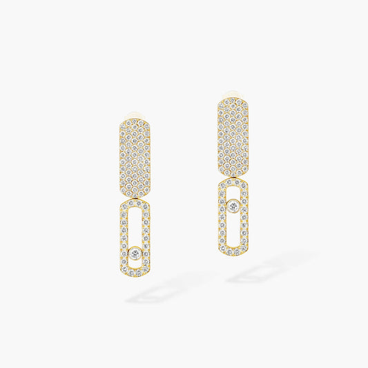 [ORA]Imperial Move SM Diamond Earrings