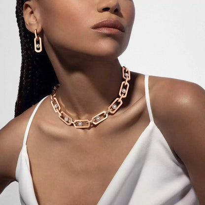 [ORA] So Move XL Diamond Hoop Earring