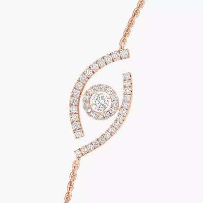 [ORA]Lucky Eye Pave-Set Diamond Bracelet