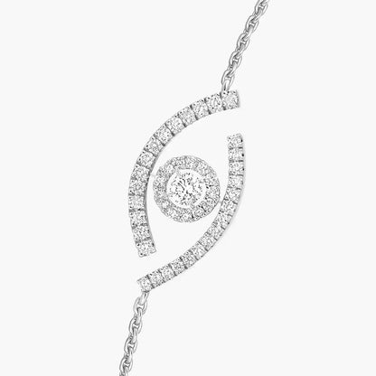 [ORA]Lucky Eye Pave-Set Diamond Bracelet