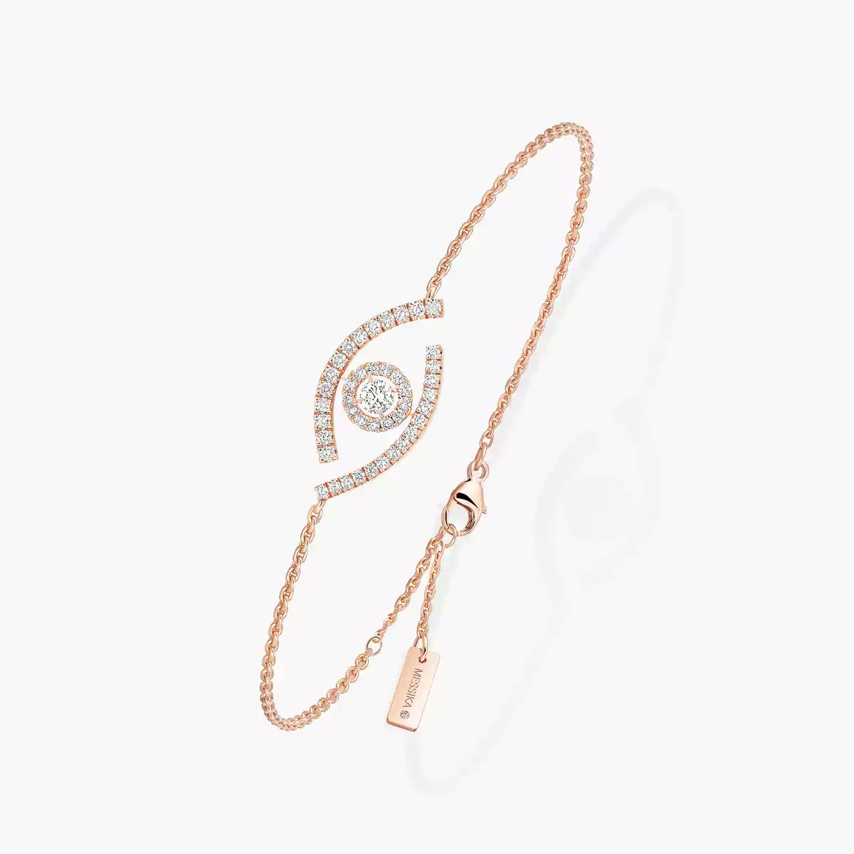 [ORA]Lucky Eye Pave-Set Diamond Bracelet