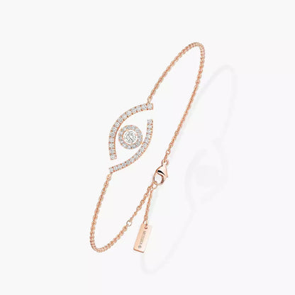 [ORA]Lucky Eye Pave-Set Diamond Bracelet