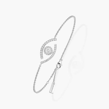 [ORA]Lucky Eye Pave-Set Diamond Bracelet