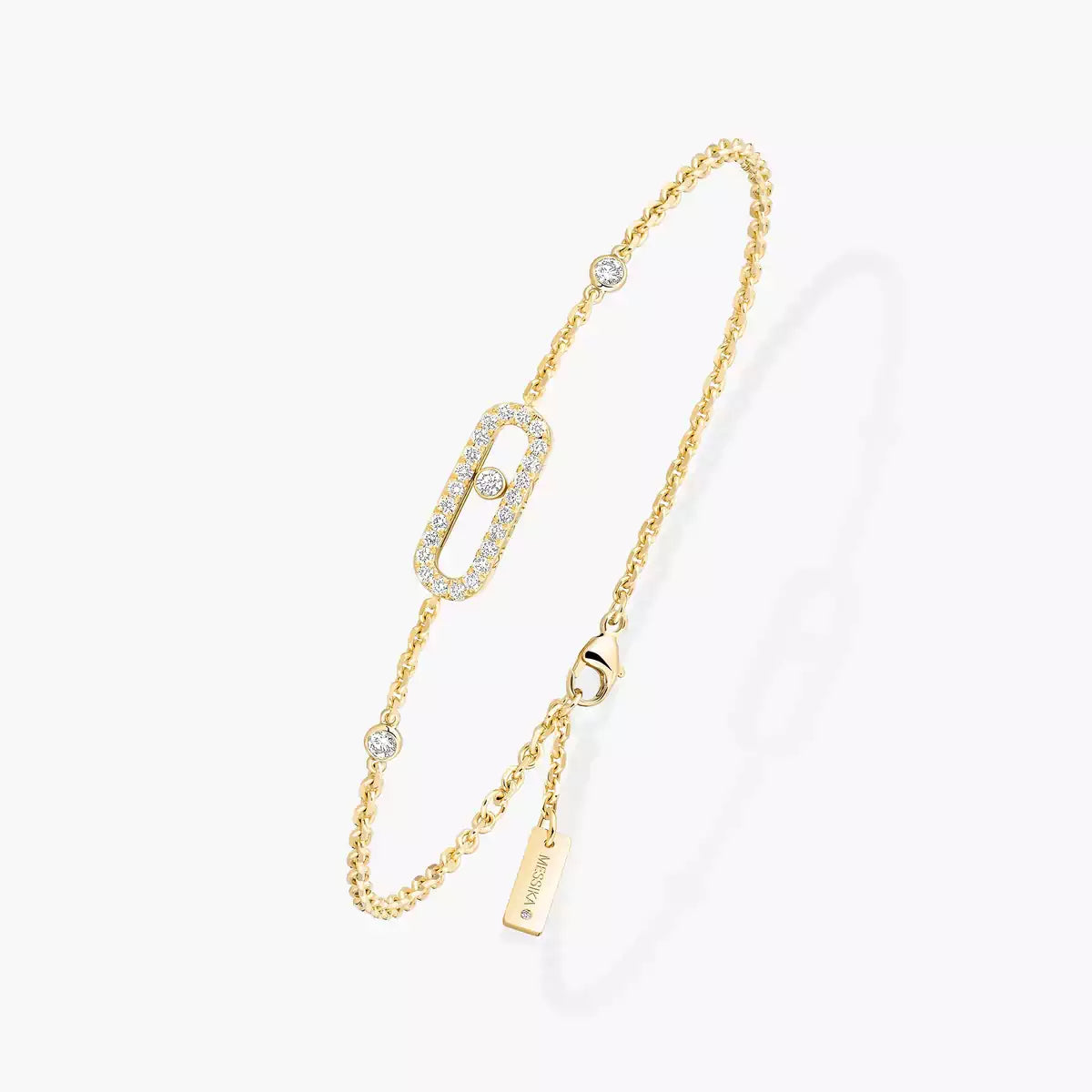 [ORA]Move Uno Diamond Bracelet