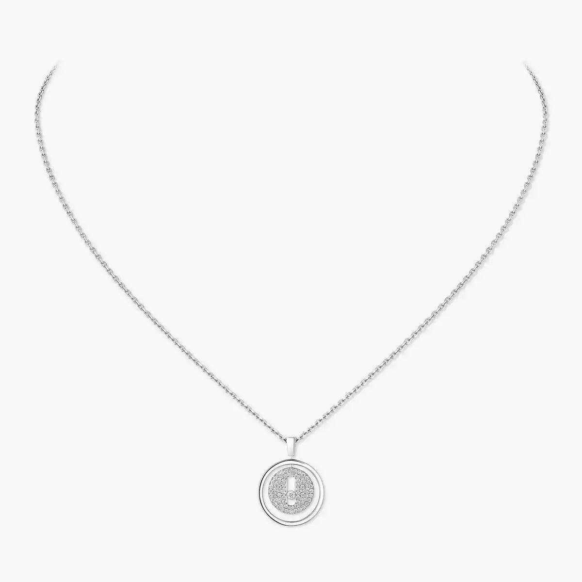 [ORA] Lucky Move Diamond Necklace