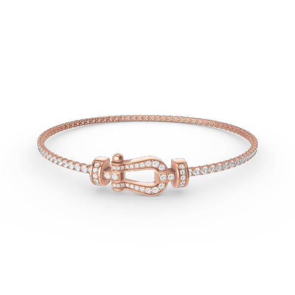 [ORA]FORCE  HORSESHOE  DIAMOND TENNIS BRACELET