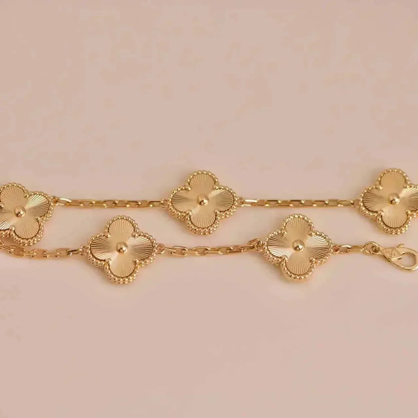 [ORA] CLOVER 5 MOTIF LASER BRACELET COLLECTION