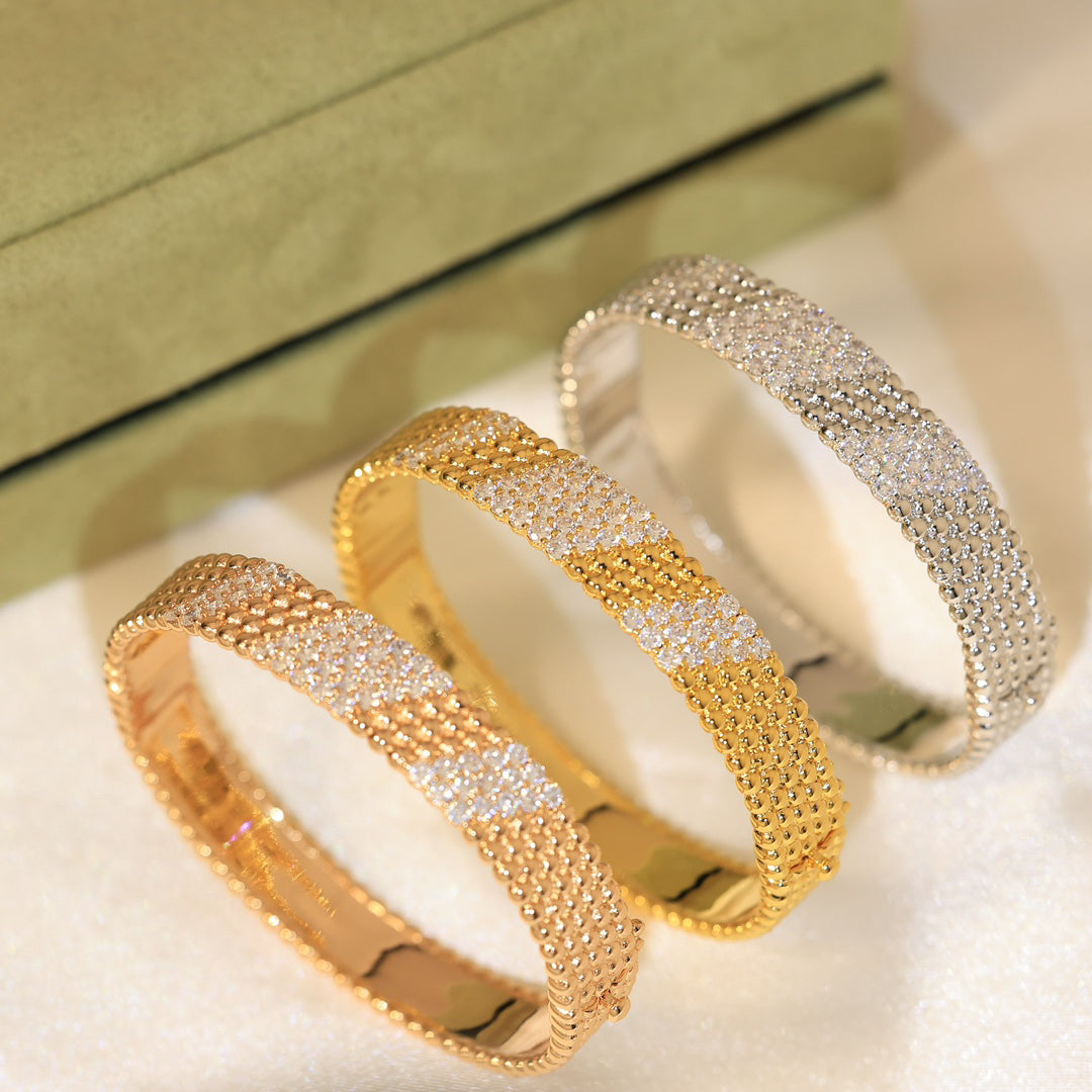 [ORA]  FIVE-ROW DIAMOND BRACELET