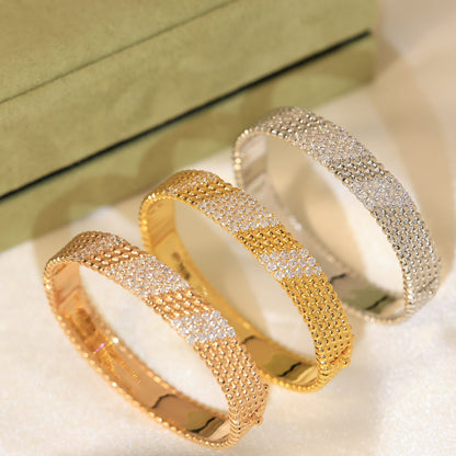 [ORA]  FIVE-ROW DIAMOND BRACELET