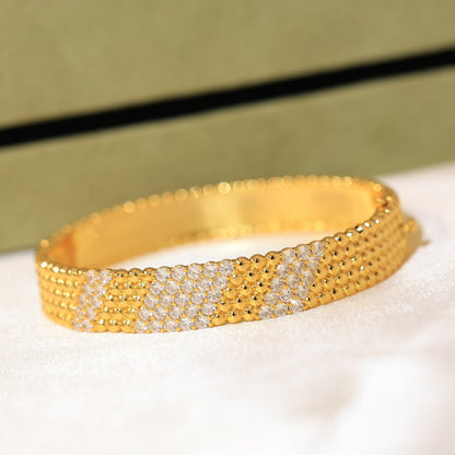 [ORA]  FIVE-ROW DIAMOND BRACELET