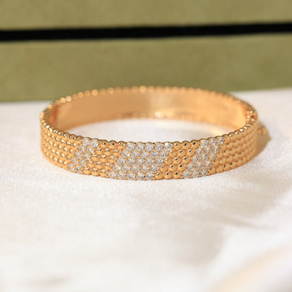 [ORA]  FIVE-ROW DIAMOND BRACELET