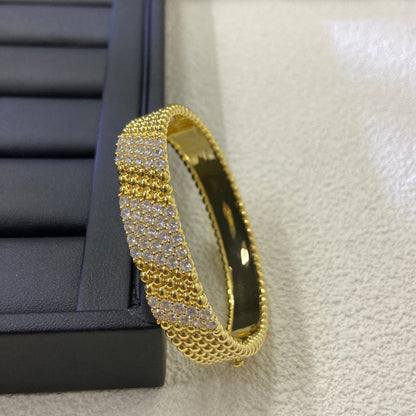 [ORA]  FIVE-ROW DIAMOND BRACELET