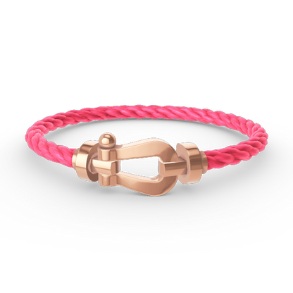 [ORA]FORCE LARGE HORSESHOE NO DIAMOND BRACELET ROSE GOLD