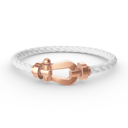 [ORA]FORCE LARGE HORSESHOE NO DIAMOND BRACELET ROSE GOLD