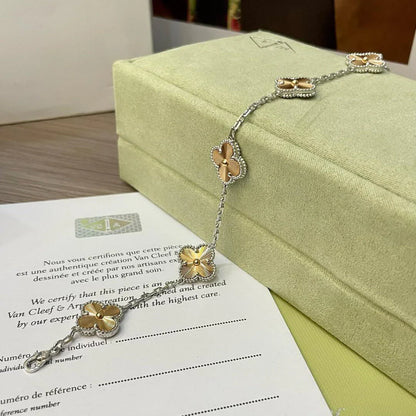 [ORA] CLOVER 5 MOTIF LASER BRACELET COLLECTION