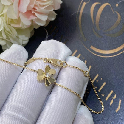 [ORA]FRIVOLE GOLD FLOWER BRACELET