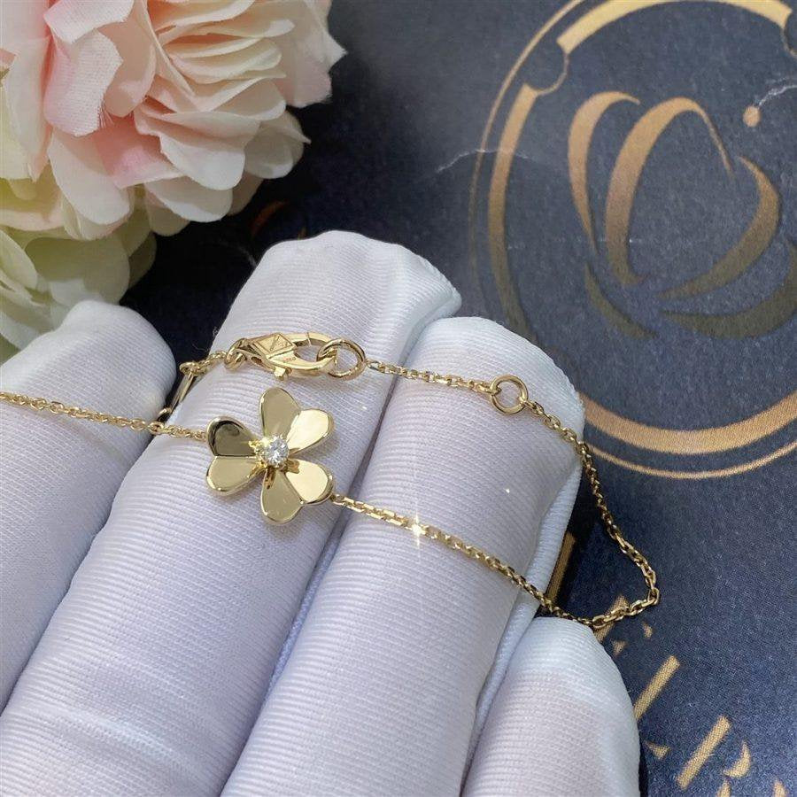 [ORA]FRIVOLE GOLD FLOWER BRACELET