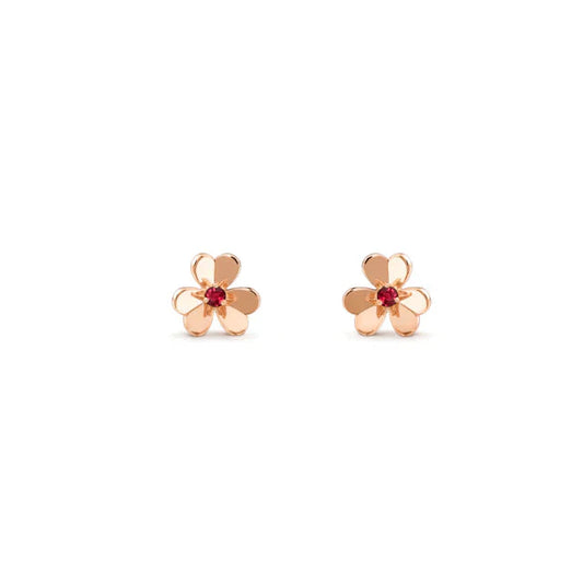 [ORA]FRIVOLE  FLOWER PINK EARRINGS
