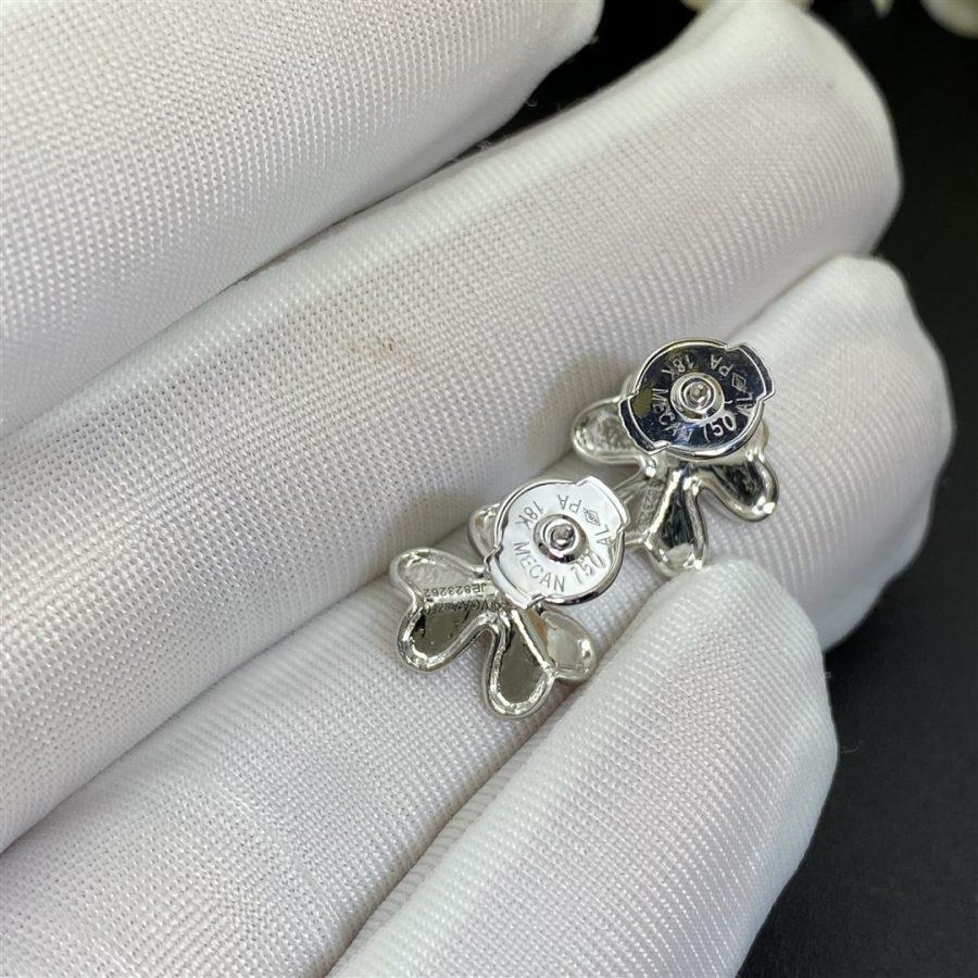[ORA]FRIVOLE MINI SILVER FLOWER EARRINGS