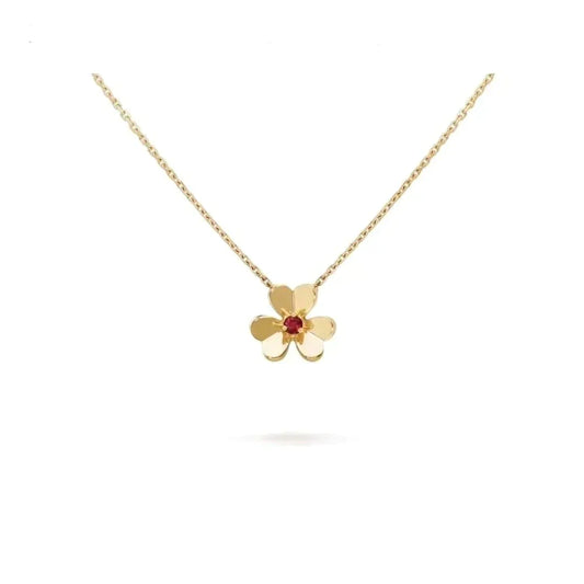 [ORA]FRIVOLE GOLD FLOWER NECKLACE