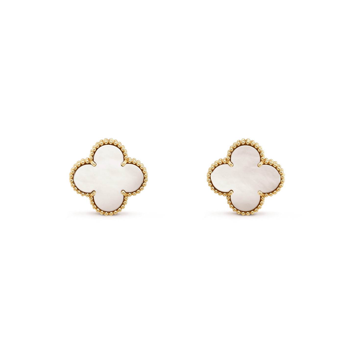 [ORA]CLOVER MINI GOLD EARRINGS